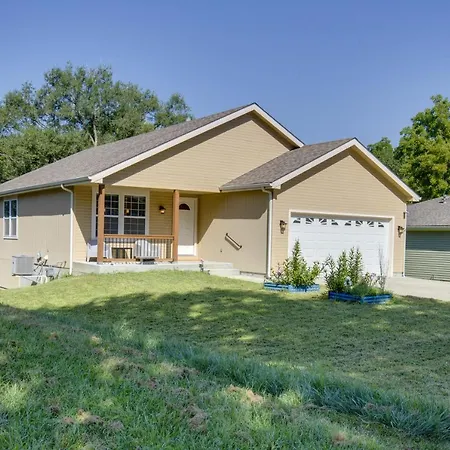 Family-Friendly Lansing Home With Covered Balcony!